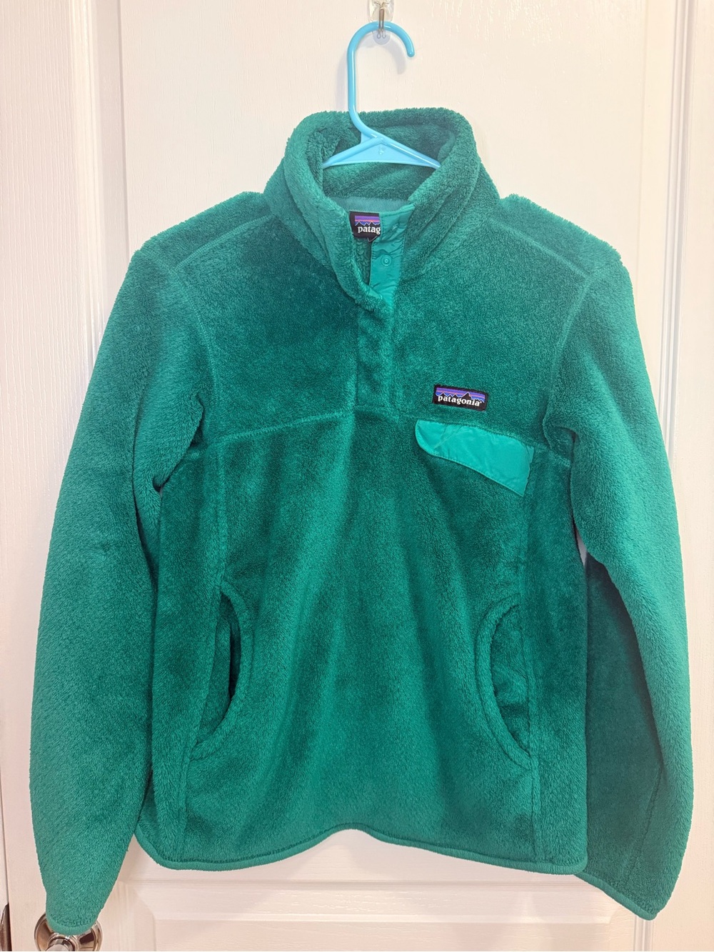 Patagonia Women’s Green Fleece Pullover small